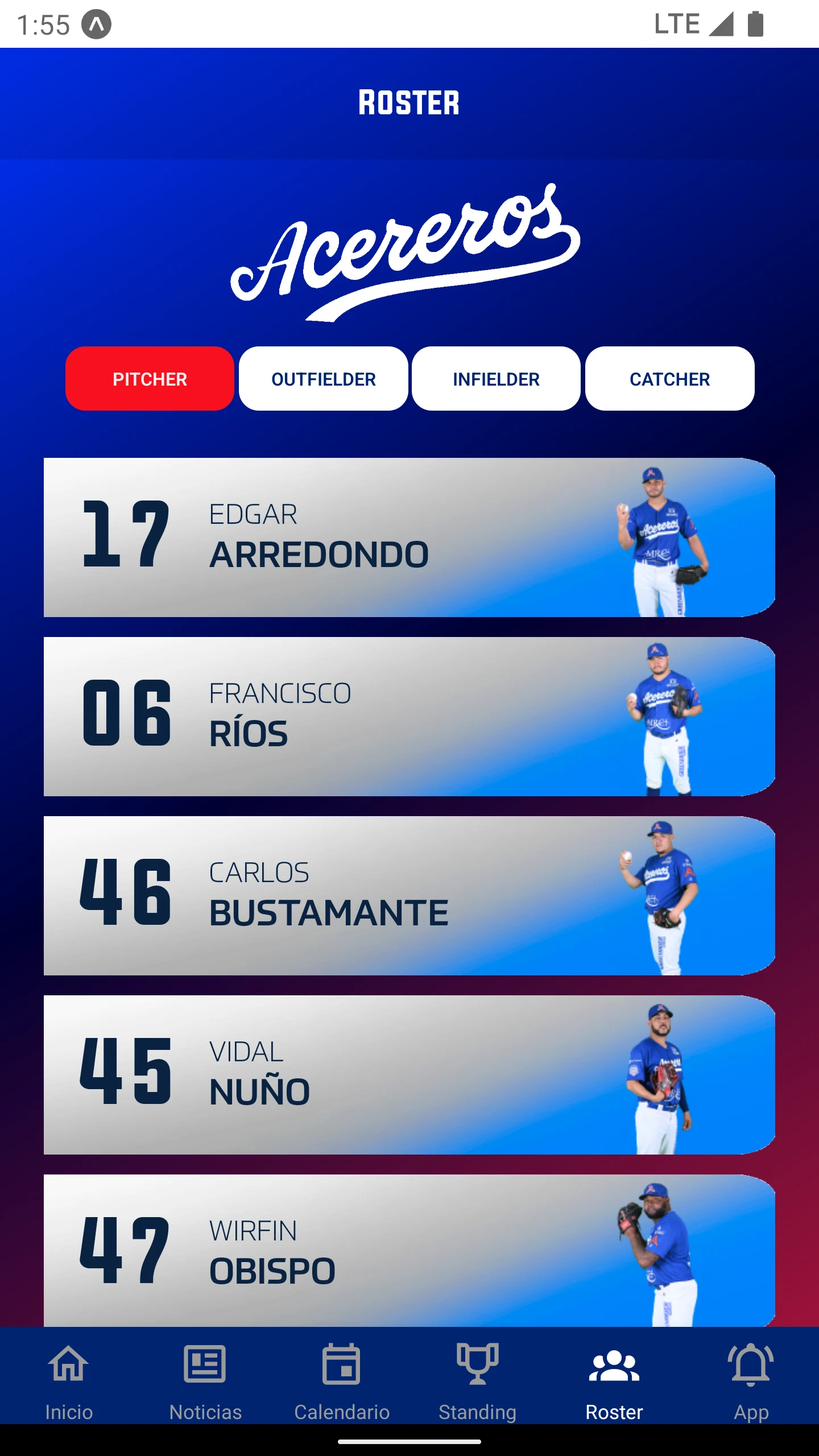 Acereros de Monclova Oficial screenshot